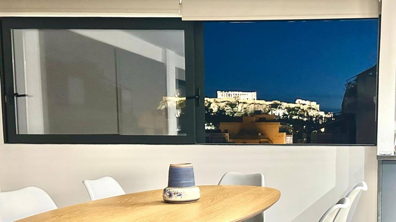 Acropolis View Window Retreat In Monastiraki Apartment Athens Ngoại thất bức ảnh